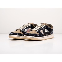 Кроссовки NIKE SB Dunk Lowx Travis Scott цвет Коричневый арт. 19047