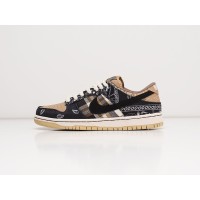 Кроссовки NIKE SB Dunk Lowx Travis Scott цвет Коричневый арт. 26354