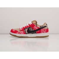 Кроссовки NIKE SB Dunk Lowx Travis Scott цвет Красный арт. 27588