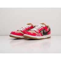 Кроссовки NIKE SB Dunk Lowx Travis Scott цвет Красный арт. 27588