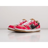 Кроссовки NIKE SB Dunk Lowx Travis Scott цвет Красный арт. 27589