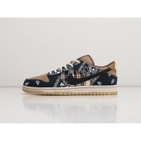 Кроссовки NIKE SB Dunk Lowx Travis Scott цвет Коричневый арт. 28597