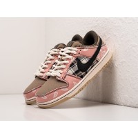 Кроссовки NIKE SB Dunk Lowx Travis Scott цвет Розовый арт. 30262