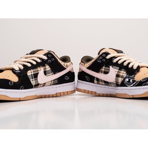 Кроссовки NIKE SB Dunk Lowx Travis Scott цвет Коричневый арт. 36361