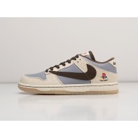 Кроссовки NIKE SB Dunk Low x Travis Scott х PlayStation 5 цвет Голубой арт. 22782