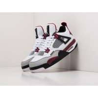 Кроссовки NIKE x PSG Air JORDAN 4 Retro цвет Белый арт. 23534