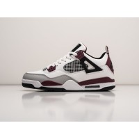 Зимние Кроссовки NIKE x PSG Air JORDAN 4 Retro цвет Белый арт. 38003