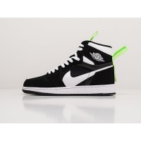 Кроссовки Shoe Surgeon x Air JORDAN 1 цвет Черный арт. 23443