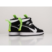 Кроссовки Shoe Surgeon x Air JORDAN 1 цвет Черный арт. 23443