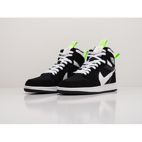 Кроссовки Shoe Surgeon x Air JORDAN 1 цвет Черный арт. 23444