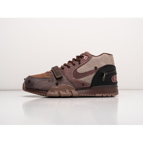 Кроссовки Travis Scott x NIKE Air Trainer 1 SP цвет Коричневый арт. 33940