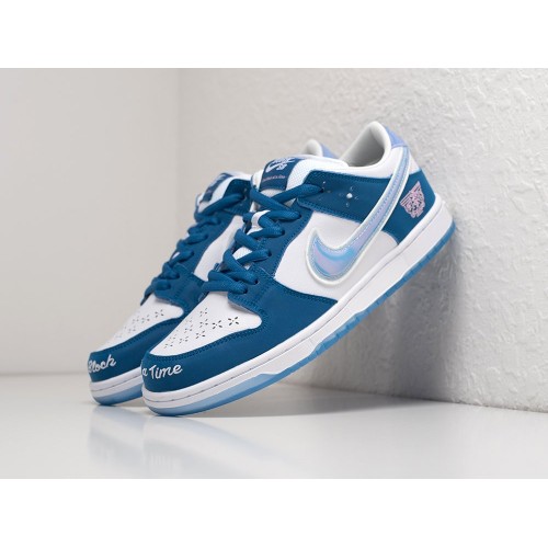 Кроссовки Born x Raised x NIKE SB Dunk Low цвет Синий арт. 37177