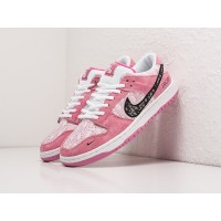 Кроссовки DIOR x NIKE SB Dunk Low цвет Розовый арт. 28693