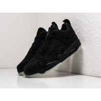 Кроссовки Kaws x NIKE Air JORDAN 4 Retro цвет Черный арт. 33746