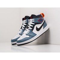 Кроссовки NIKE Air JORDAN 1 Mid цвет Синий арт. 23268