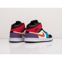 Кроссовки NIKE Air JORDAN 1 Mid цвет Разноцветный арт. 24253