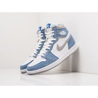 Кроссовки NIKE Air JORDAN 1 Mid цвет Голубой арт. 24634