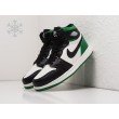 Зимние Кроссовки NIKE Air JORDAN 1 Mid цвет Зеленый арт. 27189