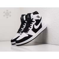 Зимние Кроссовки NIKE Air JORDAN 1 Mid цвет Белый арт. 27644