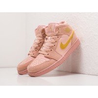 Кроссовки NIKE Air JORDAN 1 Mid цвет Розовый арт. 28588