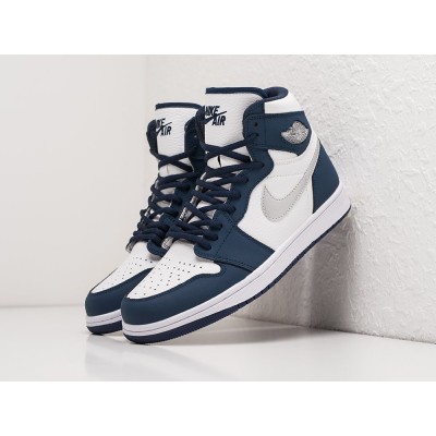 Кроссовки NIKE Air JORDAN 1 Mid цвет Синий арт. 28688