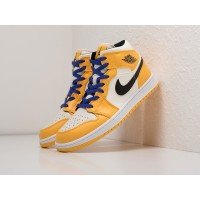 Кроссовки NIKE Air JORDAN 1 Mid цвет Желтый арт. 29080