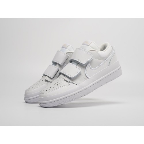 Кроссовки NIKE Air JORDAN 1 Low Double Strap цвет Белый арт. 40339