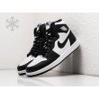 Зимние Кроссовки NIKE Air JORDAN 1 Mid цвет Черный арт. 25573