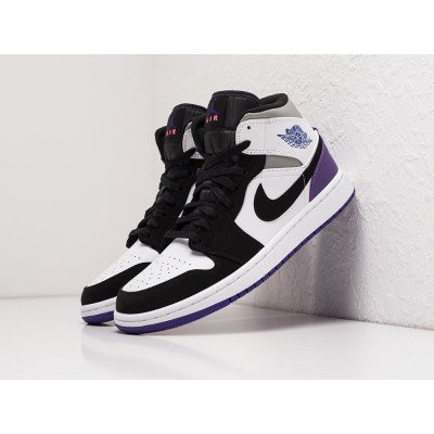 Кроссовки NIKE Air JORDAN 1 Mid цвет Черный арт. 26978