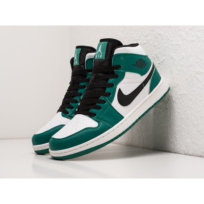 Кроссовки NIKE Air JORDAN 1 Mid цвет Зеленый арт. 29936