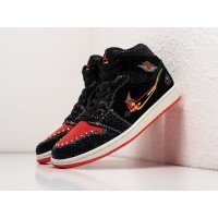 Кроссовки NIKE Air JORDAN 1 Mid цвет Черный арт. 32207