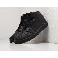 Кроссовки NIKE Air JORDAN 1 Mid цвет Черный арт. 36634