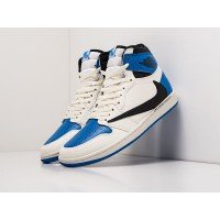 Кроссовки NIKE Air JORDAN 1 Mid x Travis Scott цвет Белый арт. 25215