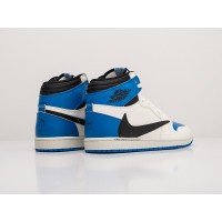 Кроссовки NIKE Air JORDAN 1 Mid x Travis Scott цвет Белый арт. 25215