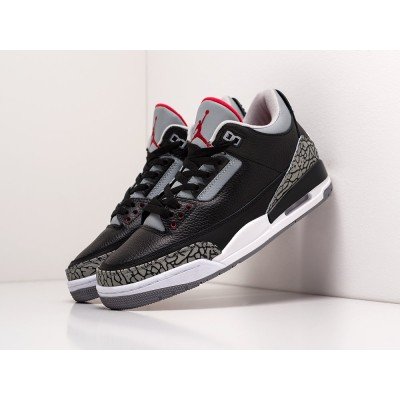 Кроссовки NIKE Air JORDAN 3 цвет Черный арт. 20064