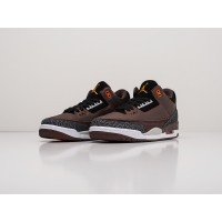 Кроссовки NIKE Air JORDAN 3 цвет Коричневый арт. 21771