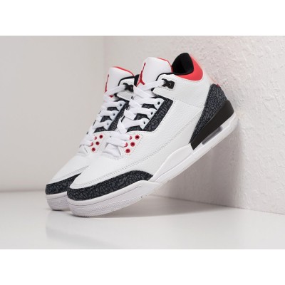 Кроссовки NIKE Air JORDAN 3 цвет Белый арт. 27268