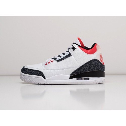 Кроссовки NIKE Air JORDAN 3 цвет Белый арт. 27269