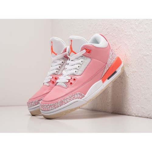 Кроссовки NIKE Air JORDAN 3 цвет Розовый арт. 30676