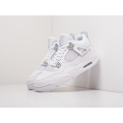 Кроссовки NIKE Air JORDAN 4 Retro цвет Белый арт. 22654