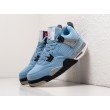 Кроссовки NIKE Air JORDAN 4 Retro цвет Голубой арт. 31239