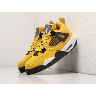 Кроссовки NIKE Air JORDAN 4 Retro цвет Желтый арт. 31242