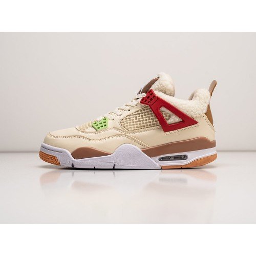 Кроссовки NIKE Air JORDAN 4 Retro цвет Бежевый арт. 31698