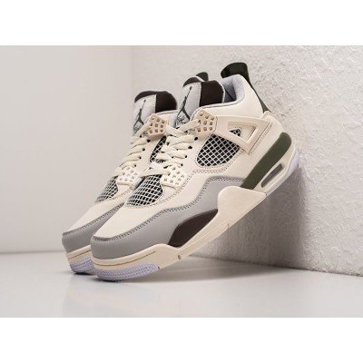 Кроссовки NIKE Air JORDAN 4 Retro цвет Белый арт. 31743