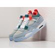 Кроссовки NIKE Air JORDAN 4 Retro цвет Голубой арт. 34327