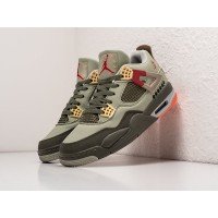 Кроссовки NIKE Air JORDAN 4 Retro цвет Зеленый арт. 37111