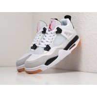 Кроссовки NIKE Air JORDAN 4 Retro цвет Белый арт. 37202