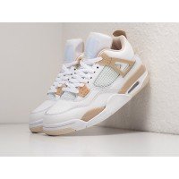 Кроссовки NIKE Air JORDAN 4 Retro цвет Белый арт. 37415