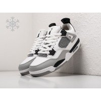 Зимние Кроссовки NIKE Air JORDAN 4 Retro цвет Белый арт. 38160