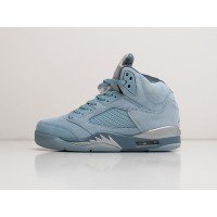 Кроссовки NIKE Air JORDAN 5 цвет Голубой арт. 30437